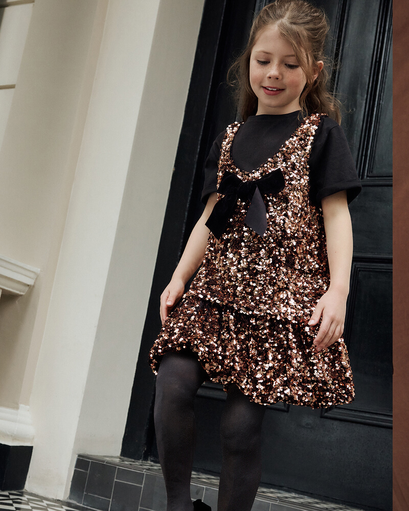 Sequin girlswear